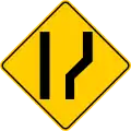 P-31 Roadway expands on the right side