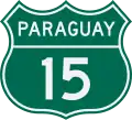 National Route 15 shield}}