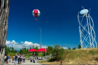 The King's Balloon and the Aerobar of the Drinker