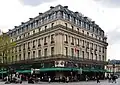The Pereires' Grand Hôtel, now InterContinental Paris Le Grand Hotel (1862), with the Café de la Paix on the street level