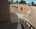Cafetorium to Parking Lot Stairs. Carl and Richie were shown running up these stairs in one portion of the film