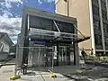 The completed lift access on eastern entrance from Grattan Street, September 2024