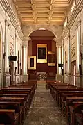 Interior of the Parroquía