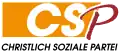 Logo before 2014. Orange is the traditional Christian democratic colour in Belgium.