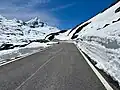 Road on the northern side