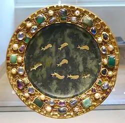 Paten of serpentine