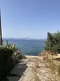 The view of Varasova and the Patraic Gulf from Anemomylos playground.
