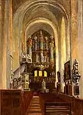 Interior before 1942.