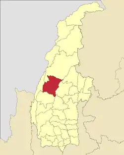 Location in Sagaing region