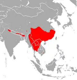 Map of range