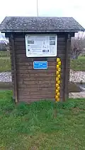 Level measuring station in Neukirchen