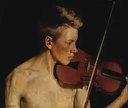The Violinist, 1900