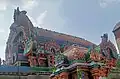 Vimana of Presiding deity (left)