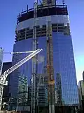 Construction in April 2010