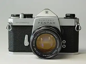 Spotmatic SP face view