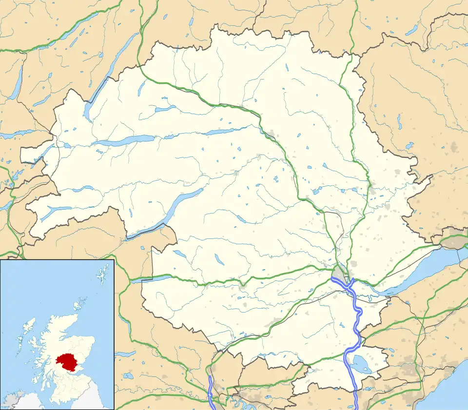 Strathtay is located in Perth and Kinross