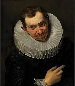 Portrait of the landscape painter Jan Wildens