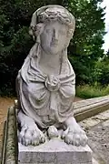Sphinx depicting summer