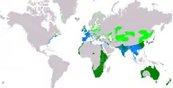 Map of range