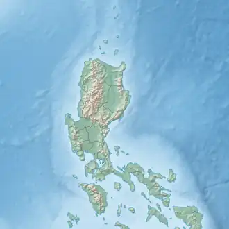 Tablas Strait is located in Luzon