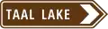 Tourist spot Taal Lake