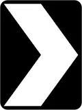 Black and white chevron (right)