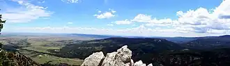 Panoramic view from Tooth of Time