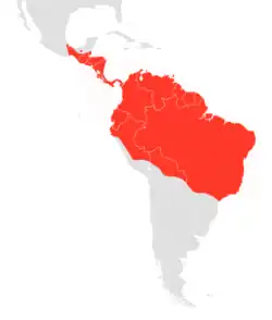 Map of range