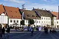 The Piața Mare in Sibiu
