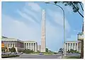 Piazza Guglielmo Marconi: Museum of Civilisations on the right (1967)
