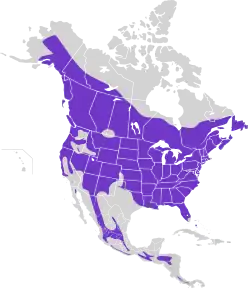 Map of range