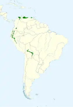 Map of range