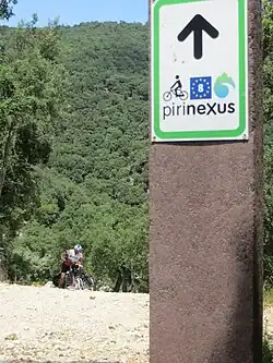 Pirinexus Cycle Route near La Jonquera, Barcelona
