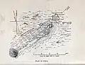 Plan of Utica, Tunisia (1862)