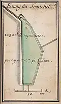 Tronchet pond