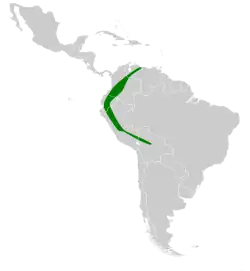 Map of range