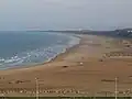 Panorama of Ras Kebdana beach