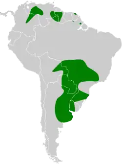 Map of range