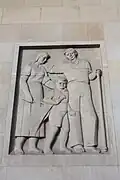 Bas relief The Countryside