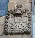 Coat of arms in the square