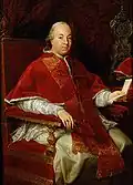 Pope Pius VI, by Pompeo Batoni (1775)