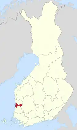 Pori sijainti Suomi