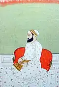 Portrait of Guru Arjan Dev, the Fifth Guru