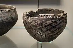 Pottery of the C-Group people, 2300-1600 BCE, Faras.