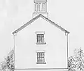 Poundleys Cottage Architecture . Side elevation of Labourers' cottages