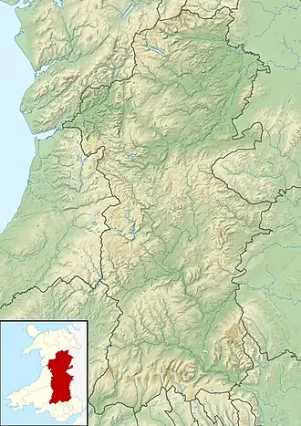 Hay Bluff is located in Powys