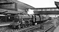 A Windermere express at old platform 3 in 1963