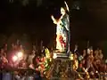 Night procession to the Chapel