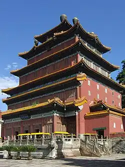 Hall housing the Bodhisattva