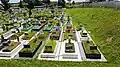 More graves in the cemetery.